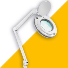 6017 Ayarlanabilir Led Işık Seviyeli Masaüstü Büyüteç (8X)