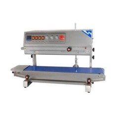 Hualian 810 II DİKEY Yürüyen Bantlı Otomatik Folyo ve Naylon Yapıştırma Makinası