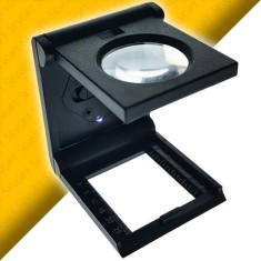 14109 Katlanır Işıklı Büyüteç Lup Mercek 5X