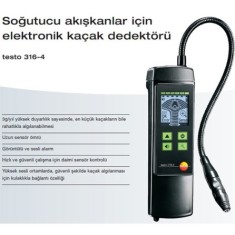 Testo 316-4 Soğutucu Gaz Kaçak Dedektörü