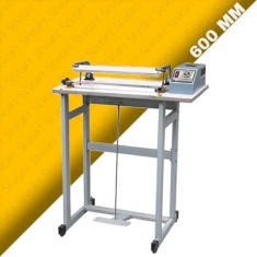 SFTD 600 60CM Ayaklı Poşet Yapıştırma Makinesi (Kesmeli)