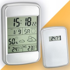 Tfa 35.1123 ´LOOK´ İç Sıcaklık ve Nem, Dış Sıcaklık Ölçer | Hava Tahminli