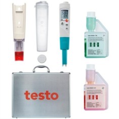 Testo 206 pH1 pH ve Sıcaklık Ölçüm Cihazı Çantalı Set