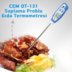 CEM DT-131 Saplama Problu Gıda Termometresi
