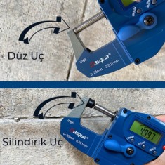 Dasqua 4220-2105 Hızlı Ölçüm Mikrometresi IP65 | 0-25 mm