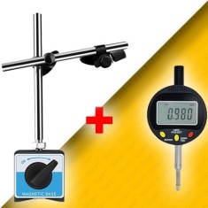 Komparatör Saati ve Manyetik Komparatör Standı Seti