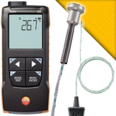 Testo 925 Mıknatıs Problu Metal Yüzey Sıcaklık Ölçer Seti