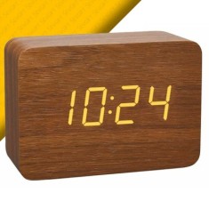 TFA 60.2549.08 Ahşap Termometre Saat