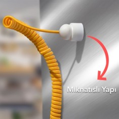 WRN-04B Mıknatıslı Uç K Tipi Sıcaklık Ölçer Prob 400°C