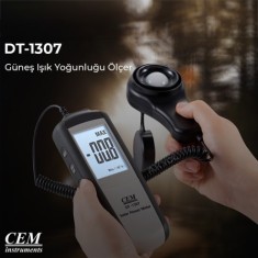 Cem DT 1307 Güneş Işık Yoğunluğu Ölçer 