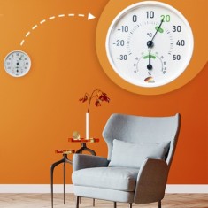 TFA 45.2045.02 Geniş Göstergeli Analog Sıcaklık Nem Ölçer