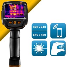 Testo 883 Profesyonel Termal Kamera Sıcaklık ve Su Kaçağı Tespit Cihazı