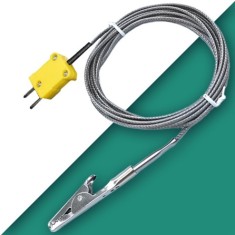 Timsah Ağzı Klips K Tipi Termokupl 200ºC