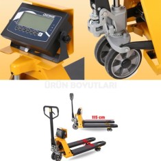 Desis TP-CWS Transpalet Baskül