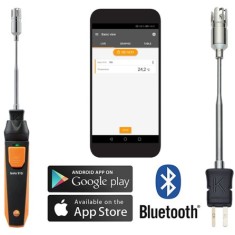 Testo 915i Yüzey Problu ve Akıllı Telefon İle Çalıştırılabilen Termometre