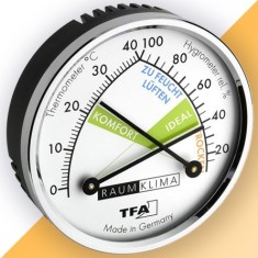 Tfa 45.2024 Analog Sıcaklık ve Nem Ölçer