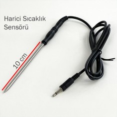 KC-321C Taşınabilir Ortam Sıcaklık Nem Ölçer | Harici Problu Isı Ölçer