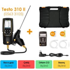 Testo 310 II Yazıcılı Baca Gazı Analiz Cihazı