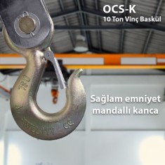OCS-K Dijital Vinç Baskülü (10TON / 5KG)