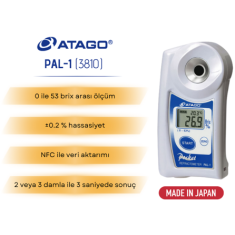 Atago 3810 PAL-1 Dijital Refraktometre | 0-53 Brix