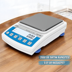 Radwag WTC 2000 Dijital Hassas Terazi (2000GR / 0.01GR)