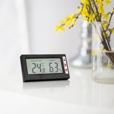 3 Adet | Dijital Mini Sıcaklık ve Nem Ölçer