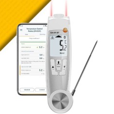 Testo 104 IR BT Akıllı Lazerli ve Problu Gıda Termometresi
