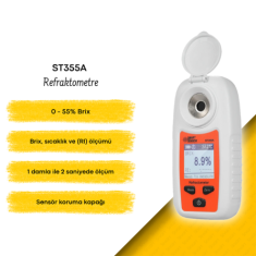 Smart Sensor ST355A Dijital Refraktometre | 0-55 Brix
