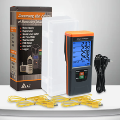 AZ88594 GLP 4 Kanallı K Tipi Termokupl Veri Kaydedici