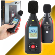 Benetech GT1355B Renkli Ekranlı Kayıt Yapabilen Ses Ölçer | Şarj Edilebilir