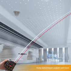 SW-TM60A Lazer Mesafe Ölçerli Şerit Metre | 60m + 5m