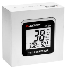 SW-825 PM2.5 Partikül Ölçer | Sıcaklık ve Nem Monitörü