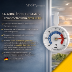 Buzdolabı Termometresi TFA 14.4006 | Analog İbreli