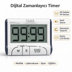 Loyka GE100 Geniş Ekranlı Dijital Zamanlayıcı