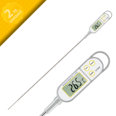 KT1500 Uzun Problu Geniş Ekranlı Termometre | 46cm | 500°C