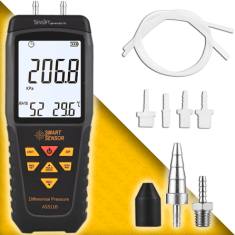 Smart Sensor AS511B Dijital Fark Basınç Manometresi | 29.99 PSI