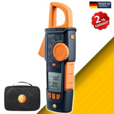 Testo 770-3 Çantalı Bluetooth’lu Pens Ampermetre Seti  | TRMS Dijital Akım Ölçer, AC/DC Voltaj ve Profesyonel Ölçüm