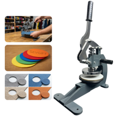 Gramaj Numune Alma Makinesi 100 cm² | Kumaş Kesme Aparatı | Dokuma, Örme vb. Kumaşlar