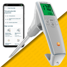Testo 270 BT Akıllı Kızartma Yağı Kalite Ölçer | Ücretsiz Uygulama İle