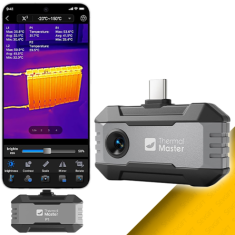 Thermal Master P1 Mobil Termal Kamera | Telefon Uyumlu 160x120 IR Termal Kamera
