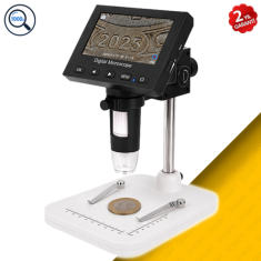 1000X Dijital Mikroskop | 4.3 İnç LCD Ekran | USB Bağlantılı | Fotoğraf ve Video Kayıtlı | DM4
