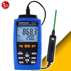 Tenmars TM-197 Dijital Gaussmetre | AC/DC Manyetik Alan Ölçer | 30.000 Gauss