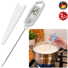 30.1064.02 Saplama Problu Su Geçirmez Gıda Termometresi | IP67 | HACCP Uyumlu | Mıknatıslı