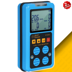 ST8904 Taşınabilir 4’lü Gaz Dedektörü | O₂, CO, H₂S, LEL