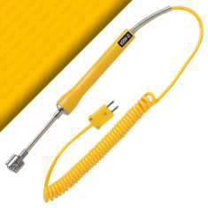 K Tipi Yüzey Isı Ölçer Termokupl -50 +600°C   |   WRNM-01 3413 