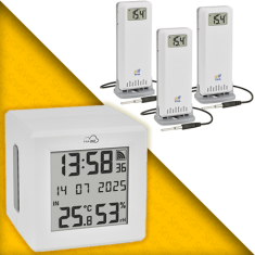 TFA 35.8104.02 Akıllı WiFi 3 Sensörlü Sıcaklık İzleme Seti | ID-01 + ID-A3