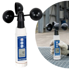 PCE-A420 Taşınabilir Kupalı Rüzgar Hızı Ölçer Anemometre