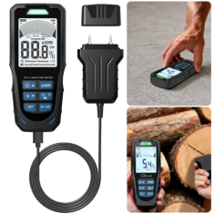 Manyetik ve İğne Problu 2-in-1 Nem Ölçer | Ahşap ve Beton | MTC - 3 