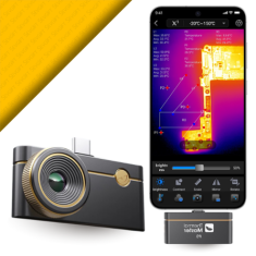 Thermal Master P3 Akıllı Telefonlar İçin Mobil Termal Kamera | iOS ve Android  