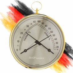 TFA 45.2005 İbreli Sıcaklık ve Nem Ölçer | Analog Termometre (Alman)